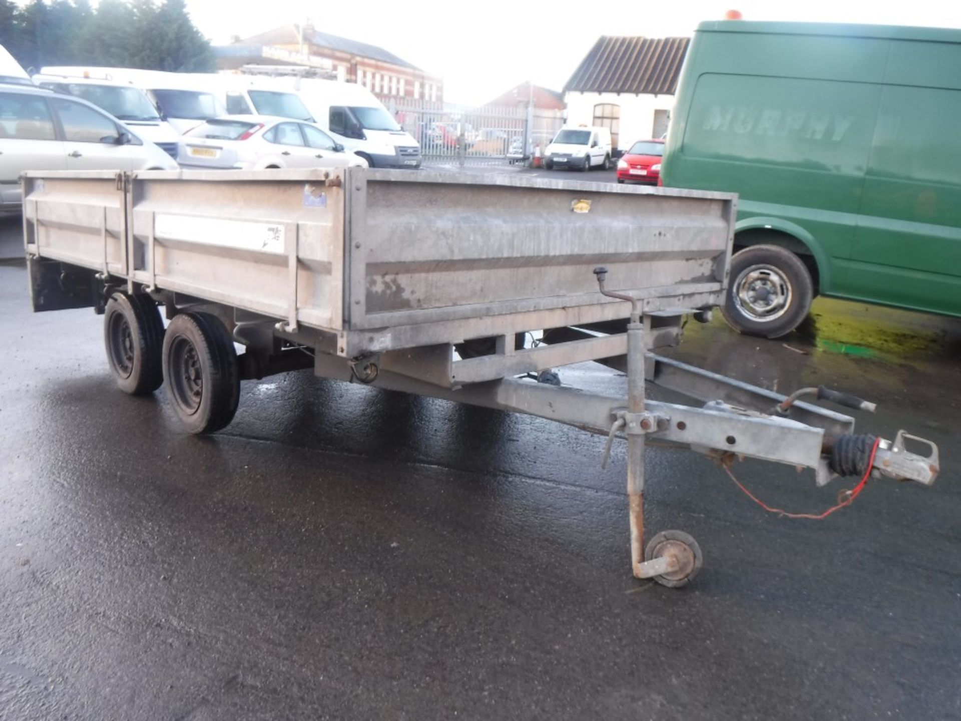 INDESPENSION NEWTON TWIN AXLE TRAILER [NO VAT]