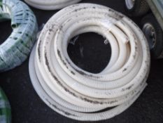 30MTS OF 2.5" WHITE SUCTION PIPE (2) [NO VAT]