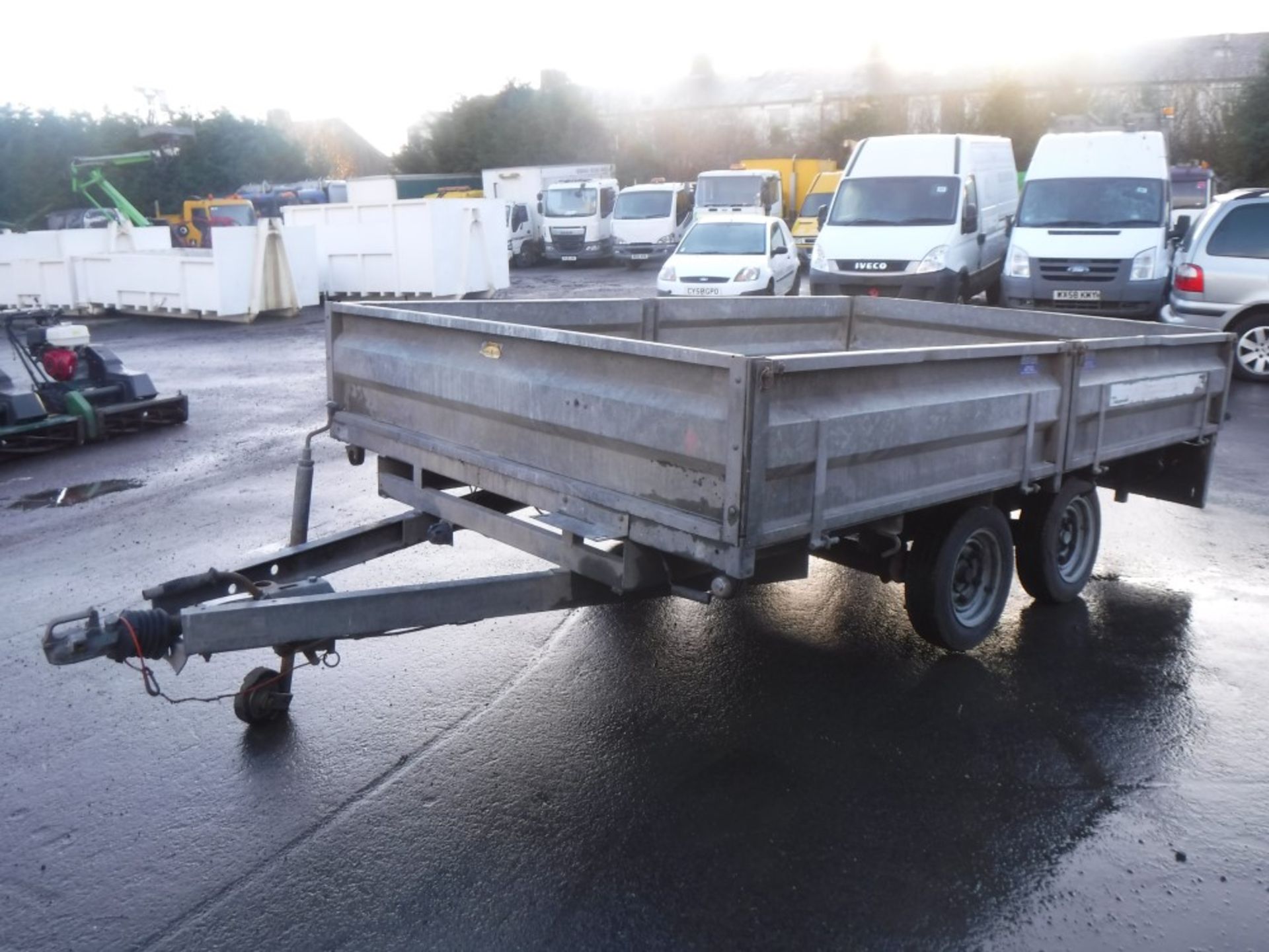 INDESPENSION NEWTON TWIN AXLE TRAILER [NO VAT] - Image 2 of 4