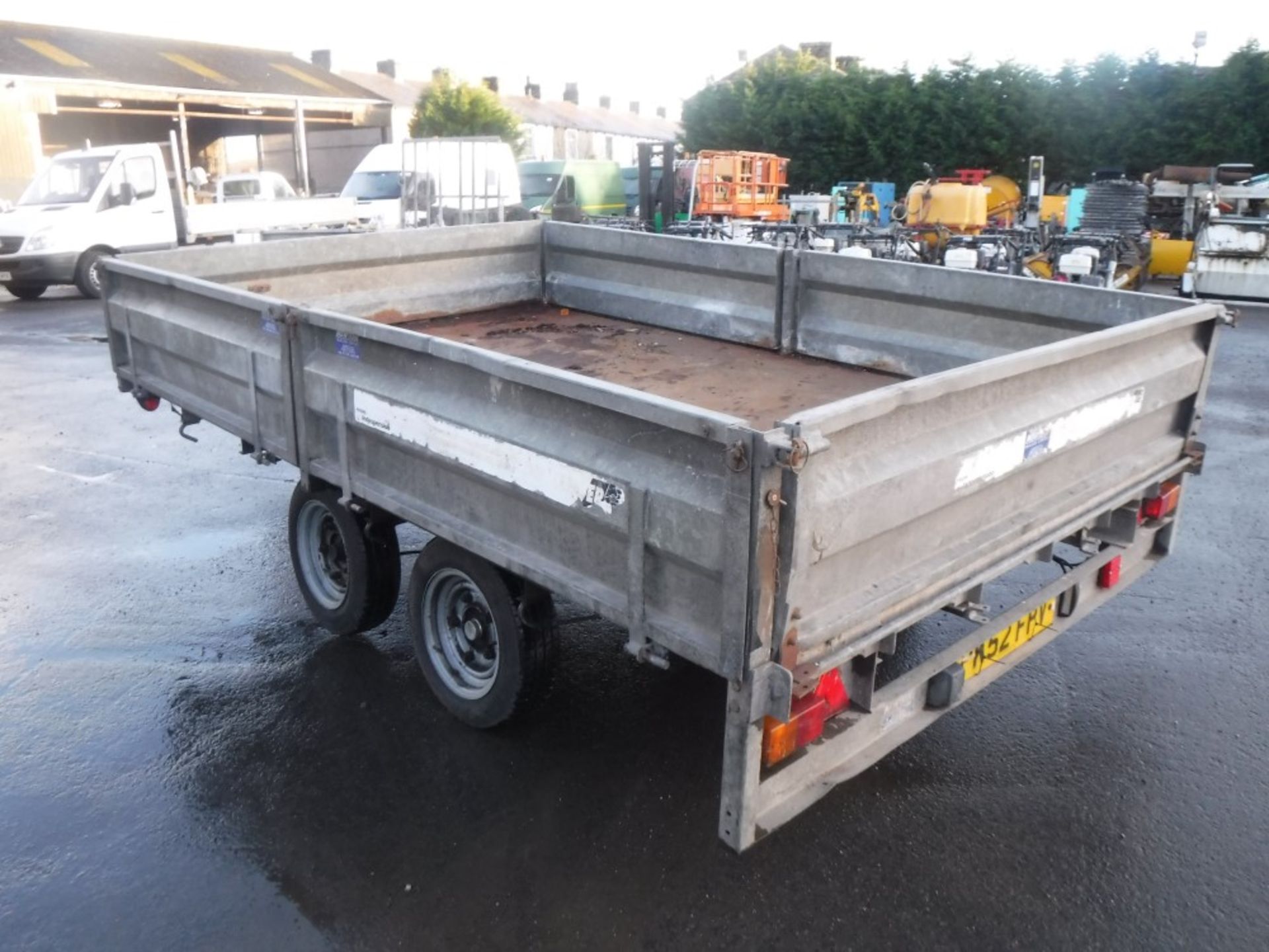 INDESPENSION NEWTON TWIN AXLE TRAILER [NO VAT] - Image 3 of 4