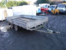 INDESPENSION 12' X 6' TIPPING TRAILER [NO VAT]