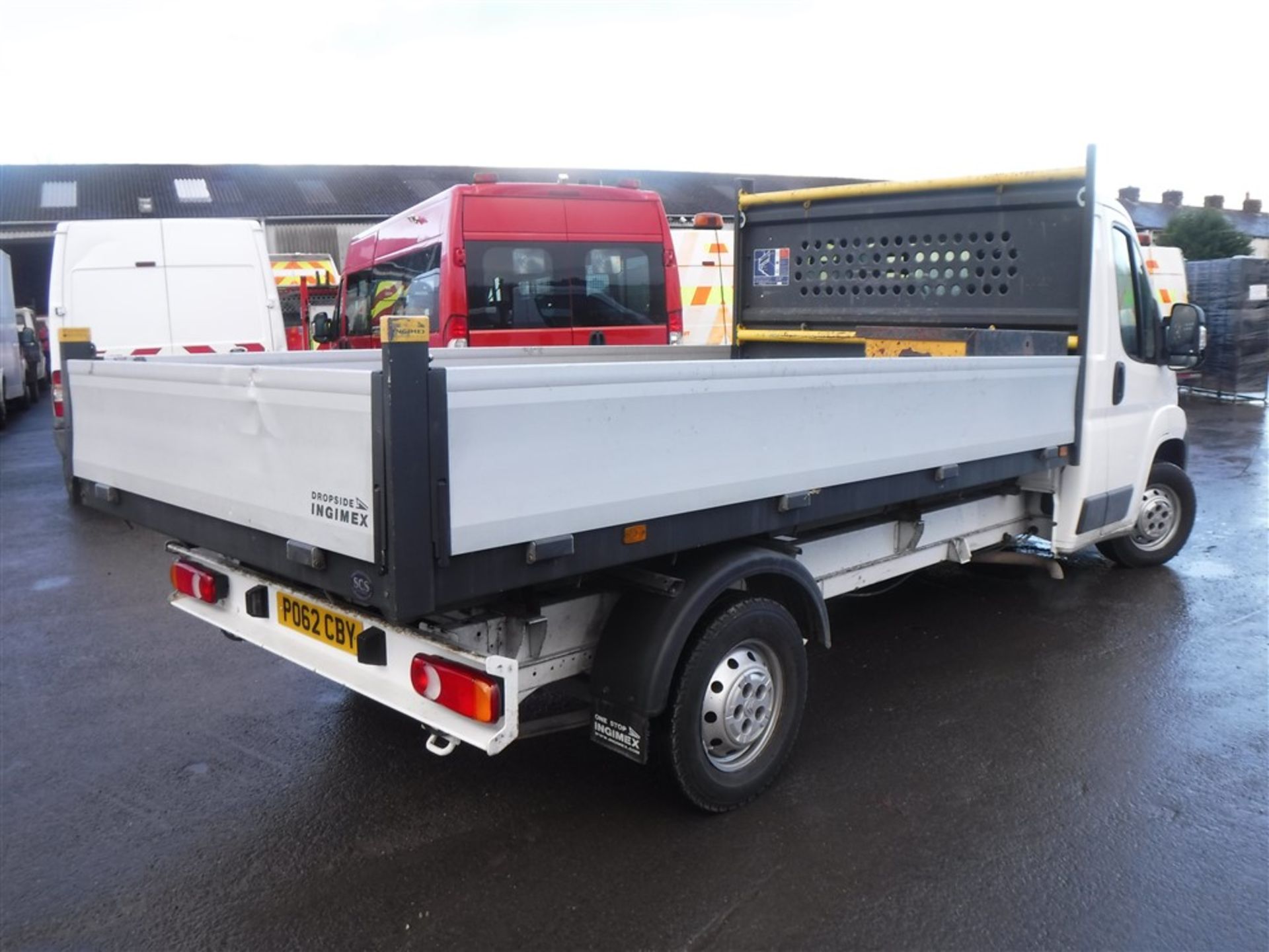 62 reg CITROEN RELAY 35 HDI DROPSIDE, 1ST REG 11/12, 100222M NOT WARRANTED, V5 HERE, 1 FORMER KEEPER - Image 4 of 5