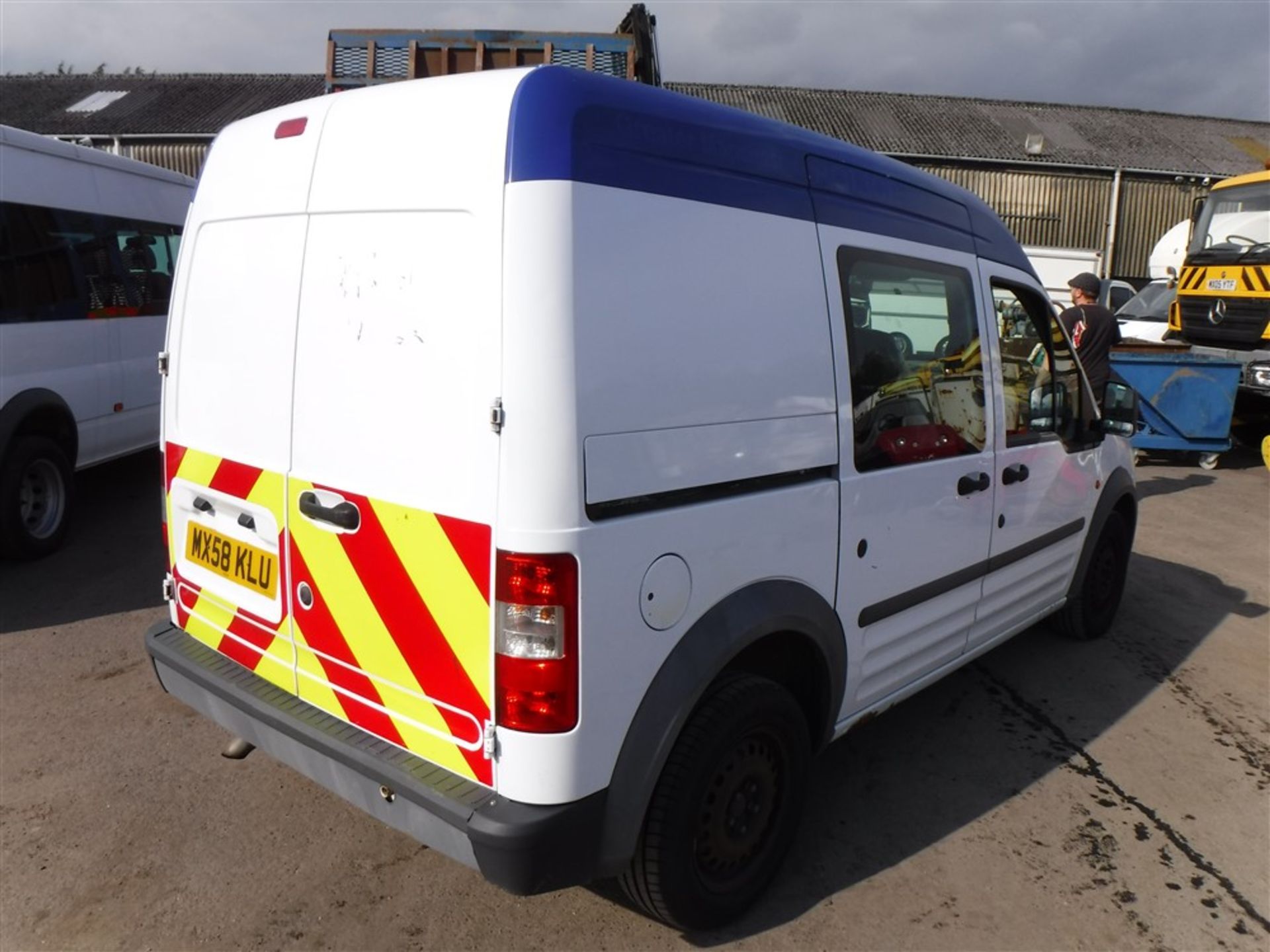 58 reg FORD TRANSIT CONNECT T230 L90, 1ST REG 11/08, TEST 09/18, 136195M WARRANTED, V5 HERE, 1 OWNER - Image 4 of 6