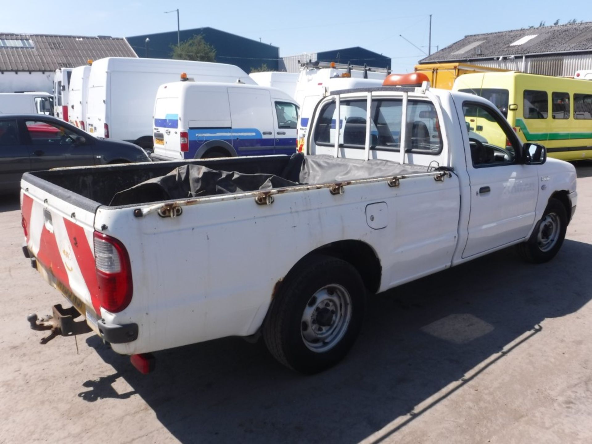 55 reg FORD RANGER DIESEL PICKUP, 1ST REG 12/05, 92873M WARRANTED, V5 HERE, 1 OWNER FROM NEW [+ - Image 4 of 5