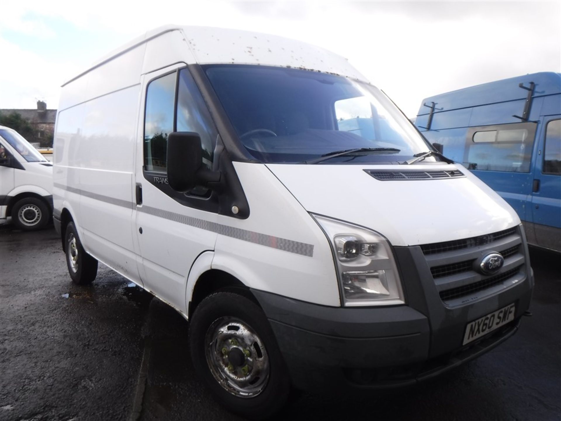 60 reg FORD TRANSIT 115 T350M RWD, 1ST REG 09/10, TEST 11/18, V5 HERE, 1 FORMER KEEPER [ NO VAT]