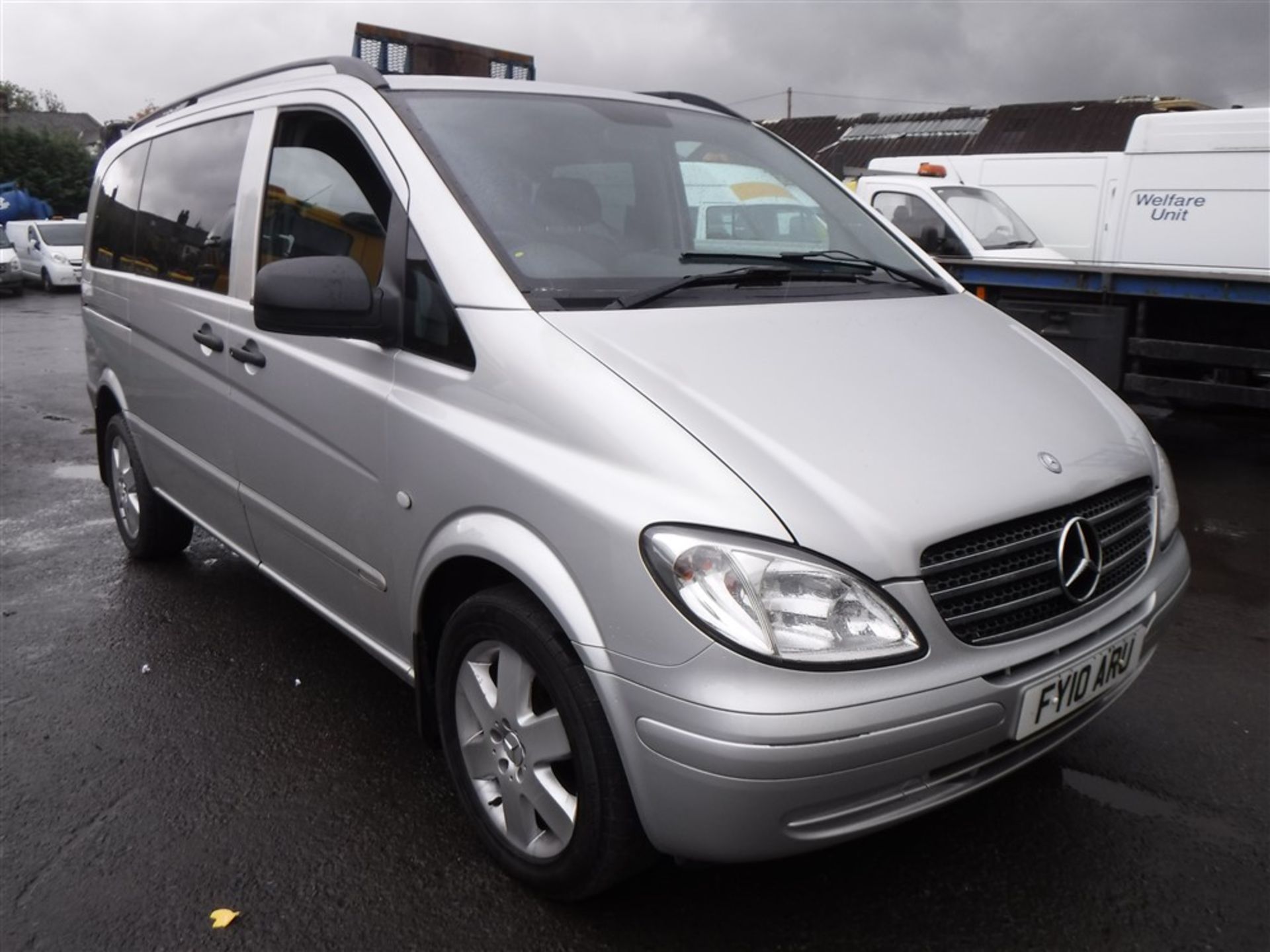 10 reg MERCEDES VITO 111 CDI COMPACT, 1ST REG 04/10, 123468M WARRATNED, V5 HERE, 1 FORMER KEEPER [NO