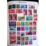 A further large collection of mainly foreign stamps, several albums,