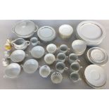 A selection of china to include a part dinner set by Thomas Germany, Royal Albert Val d'Or, Paragon,