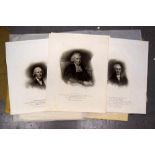 A selection of copper plate engravings including Picart after J. Jackson of Hon.