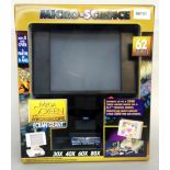 A Micro-Science mega screen microscope 62 pieces in original box