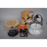 A quantity of kitchenware including two boxed sets of Luminarc wine glasses,