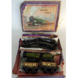 A Vintage 0 Gauge Hornby clockwork train MO passenger