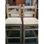 Five pine kitchen high chairs