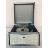 A vintage Bush Portable Record Player with Monarch turntable Type-SRP.