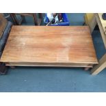 A low coffee table 80x150x44