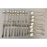 A small amount of Elkinson EPS flatware mostly spoons and forks