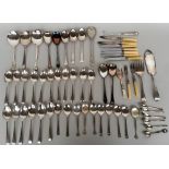 A good selection of flatware,