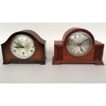 A Westminster chime mantel clock by Bentima,