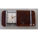 An early 20th century Swiss-made Ebel slide-wind hermetic watch,