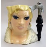 Large Royal Doulton character jug Mae West