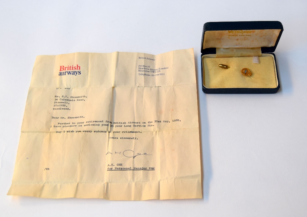 A long service British Airways pin, - Image 2 of 2