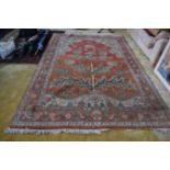 A west Persian carpet,