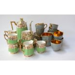A collection of ceramics,