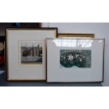 Four prints: St Ives, Polpero,