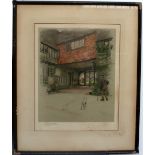 After Cecil Aldin, Penhurst, print, artist's proof, signed on plate lower right,