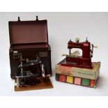 A Vulcan Senior Child's Sewing Machine, in original box,