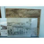 Local Interest: A selection of vintage photographs showing West Bay and Lyme Regis together with a