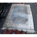 A chinese wool rug 120 x 240cm