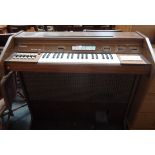 A bontempi electric organ with three octaves