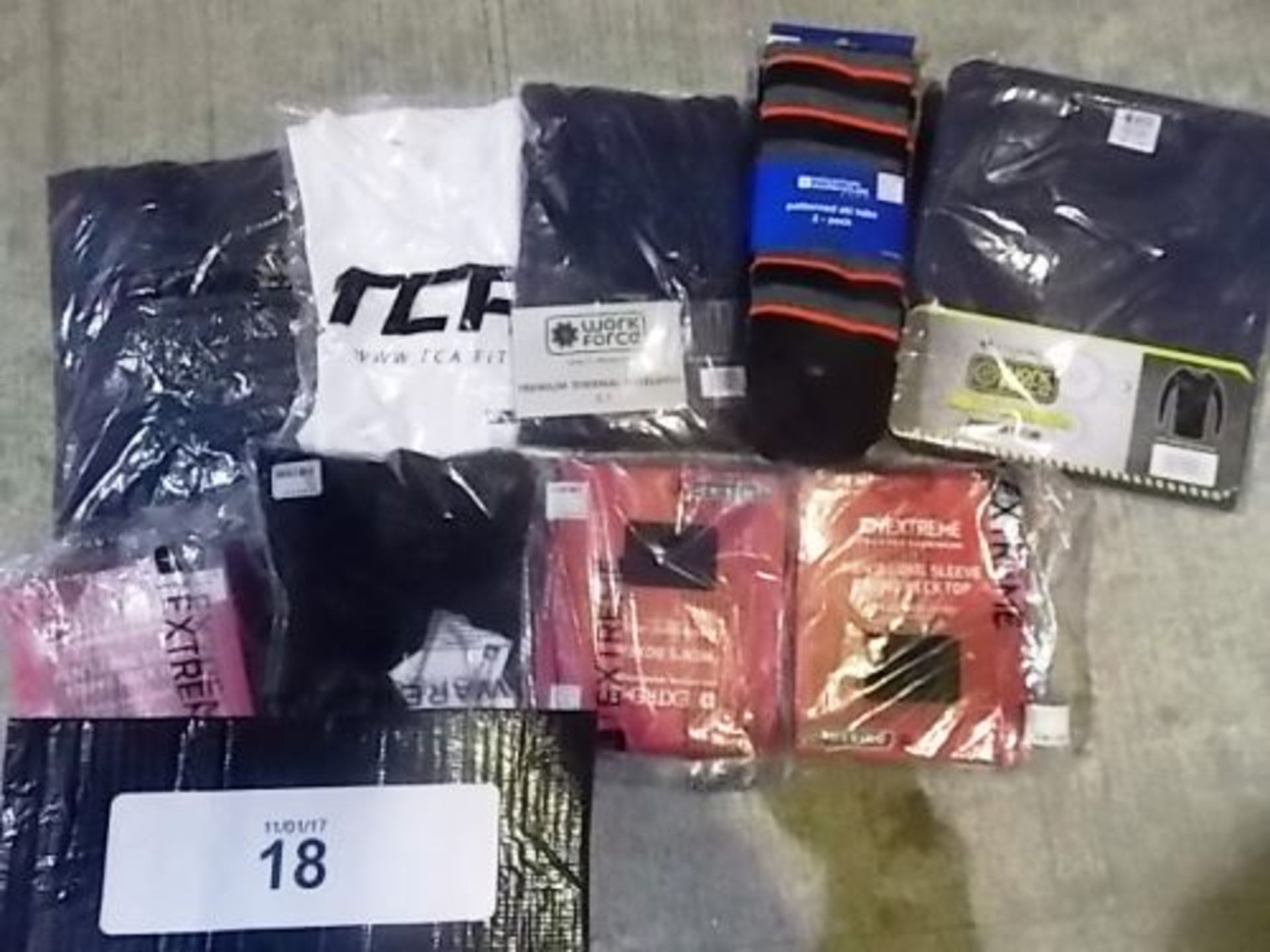 A good quantity of branded thermal wear including Mountain Warehouse and Workforce - New