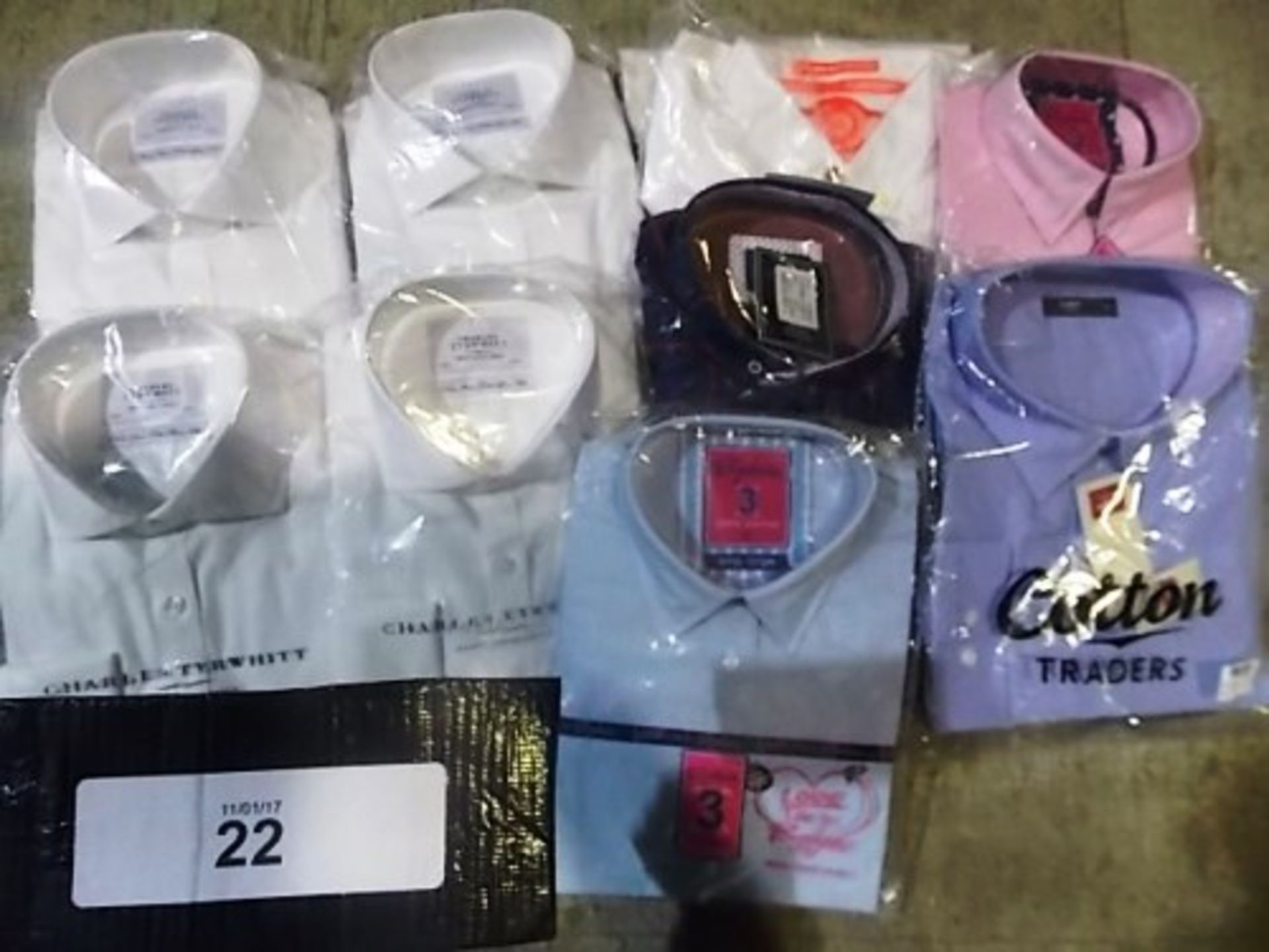 8 x men's shirts including 2 x Rydal and Bewley Richt - New