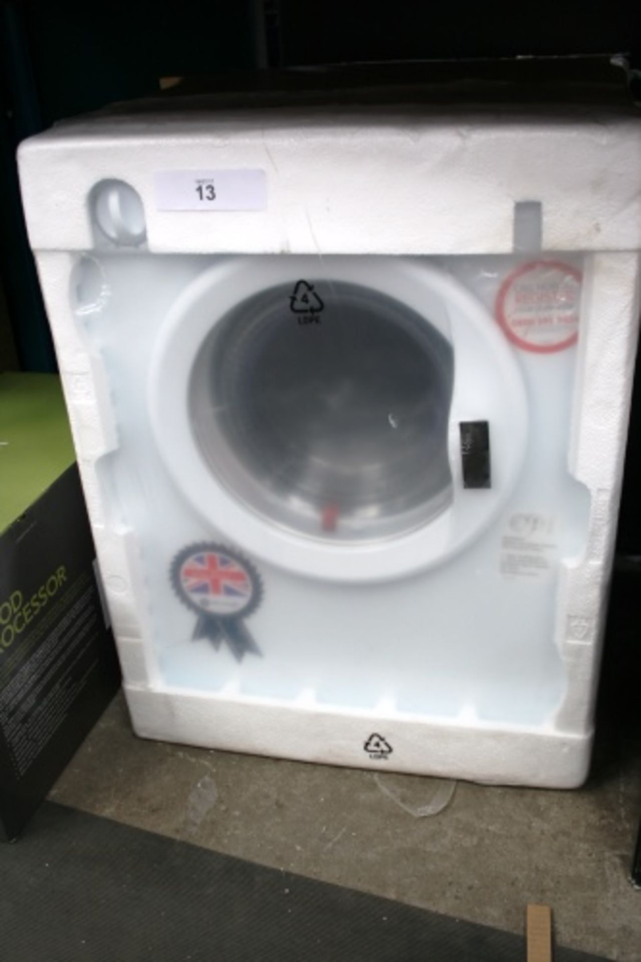 White Knight compact tumble dryer, 1600W, 240V, model C37AW - Sealed new in pack (ESB1)