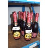 11 x 750ml bottles of Leffe Ruby Belgian beer, expiry 05/18 (11) (CB1)