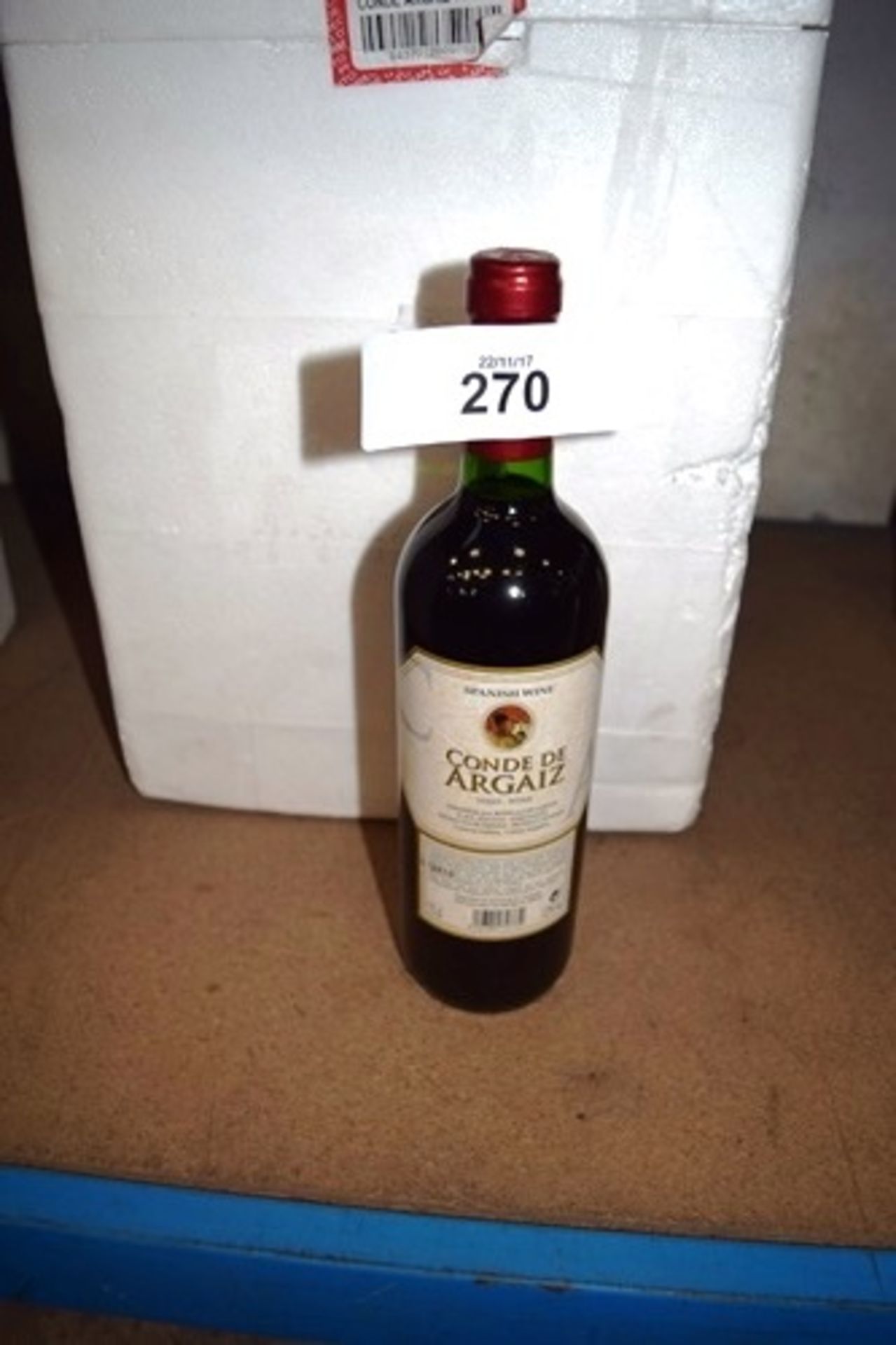 11 x 75cl bottles of Conde De Argaiz Spanish wine (11) (CB2)