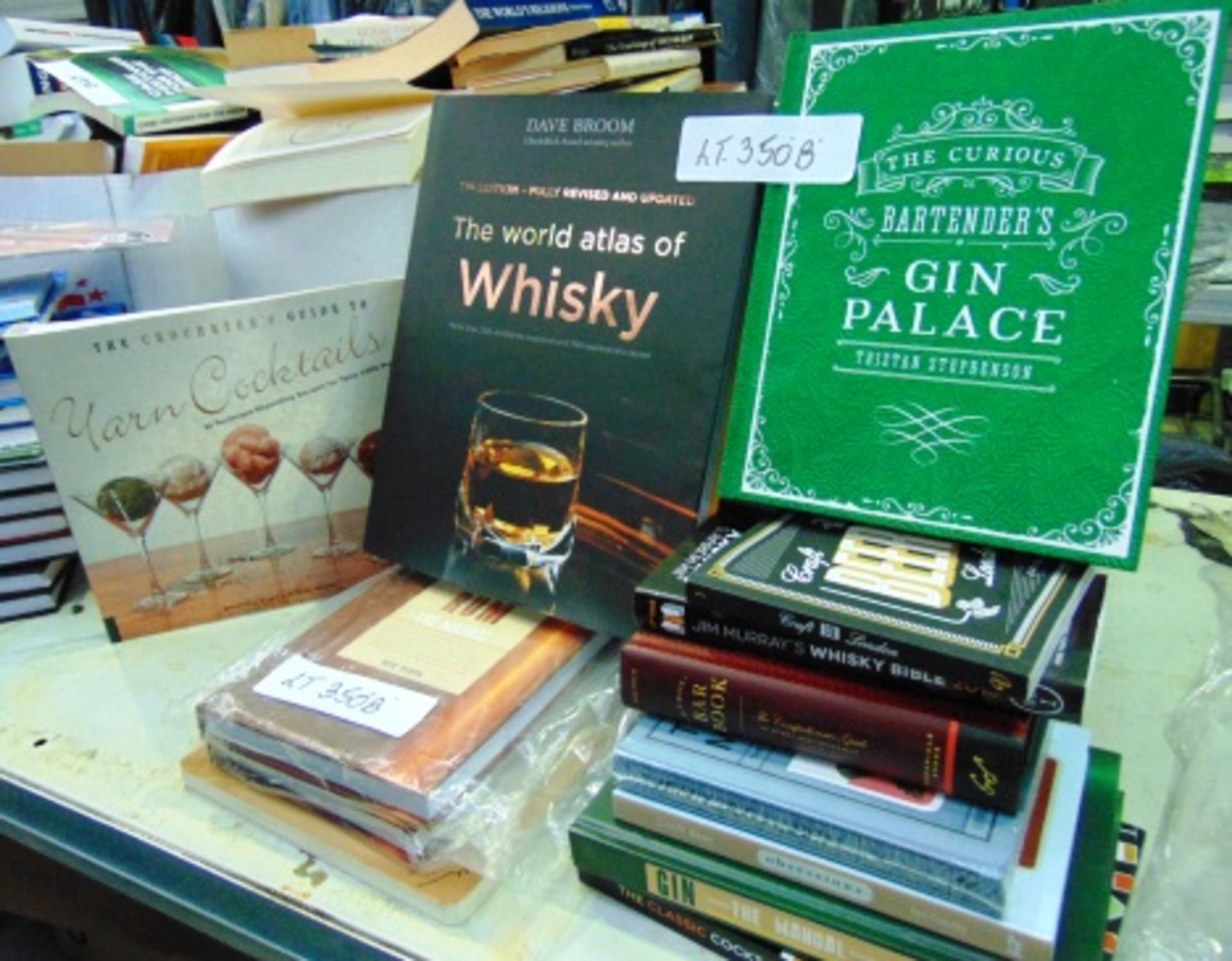 13 Assorted books on drink including The World Atlas of Whisky by David Broom and The Curious
