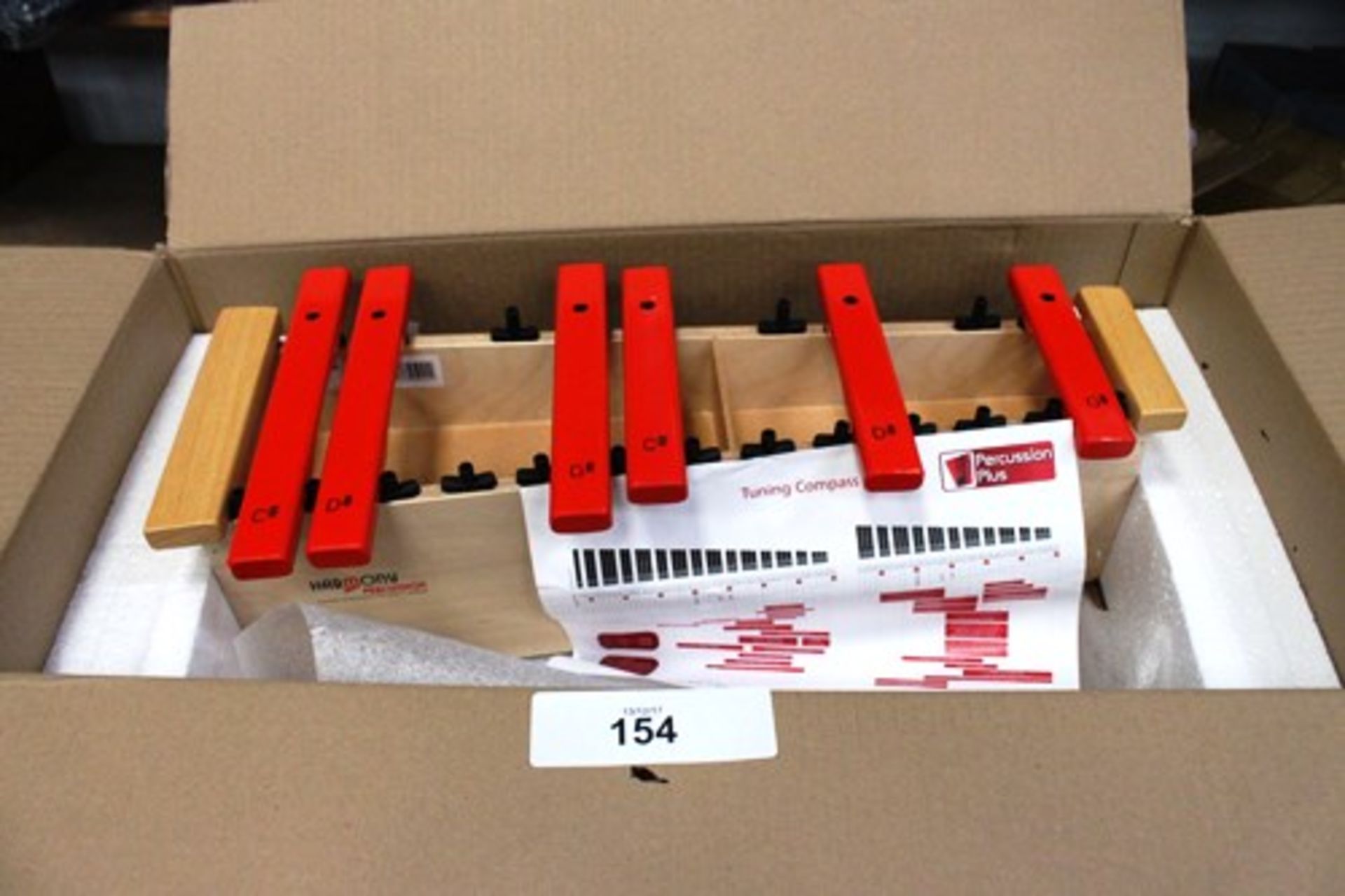 A Harmony percussion Alto chromatic xylophone, no sticks, RRP £196.00 - New in box, box open (ESB8)