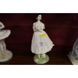 A Coalport figurine 'Dame Alicia Markova'