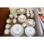 A quantity of various china to include teaware; a