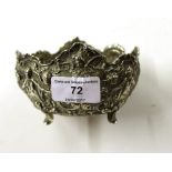 A late 19th Century silver figural decorated bowl
