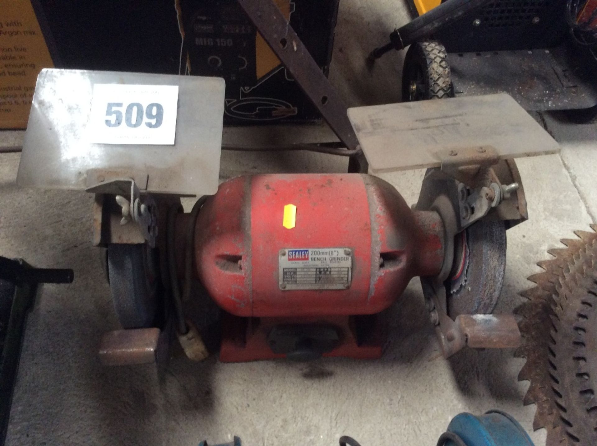 Sealey 8" bench grinder