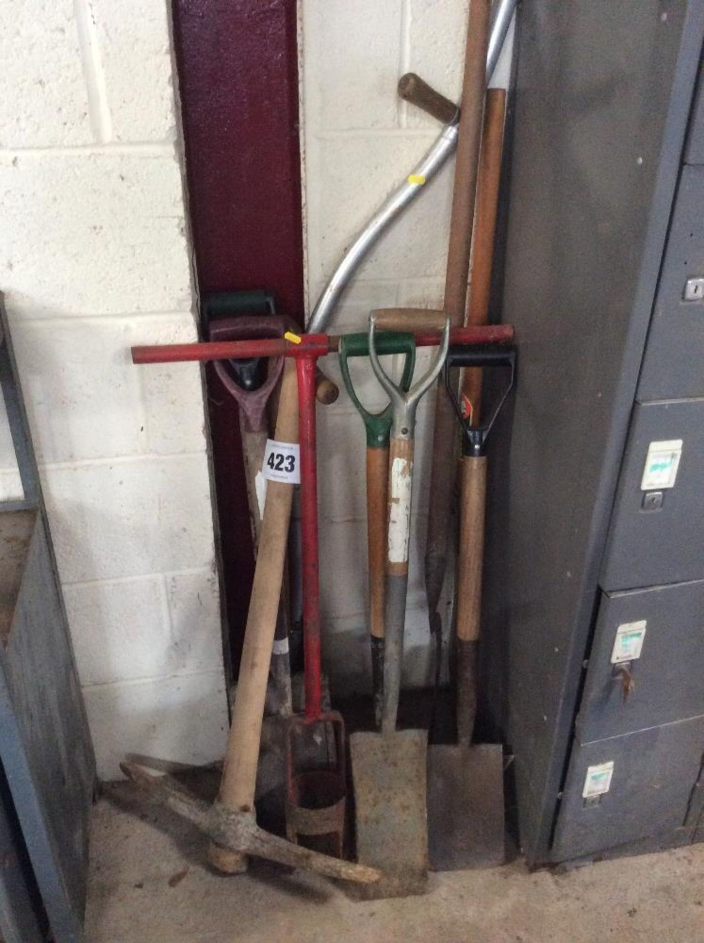 Various long handled tools