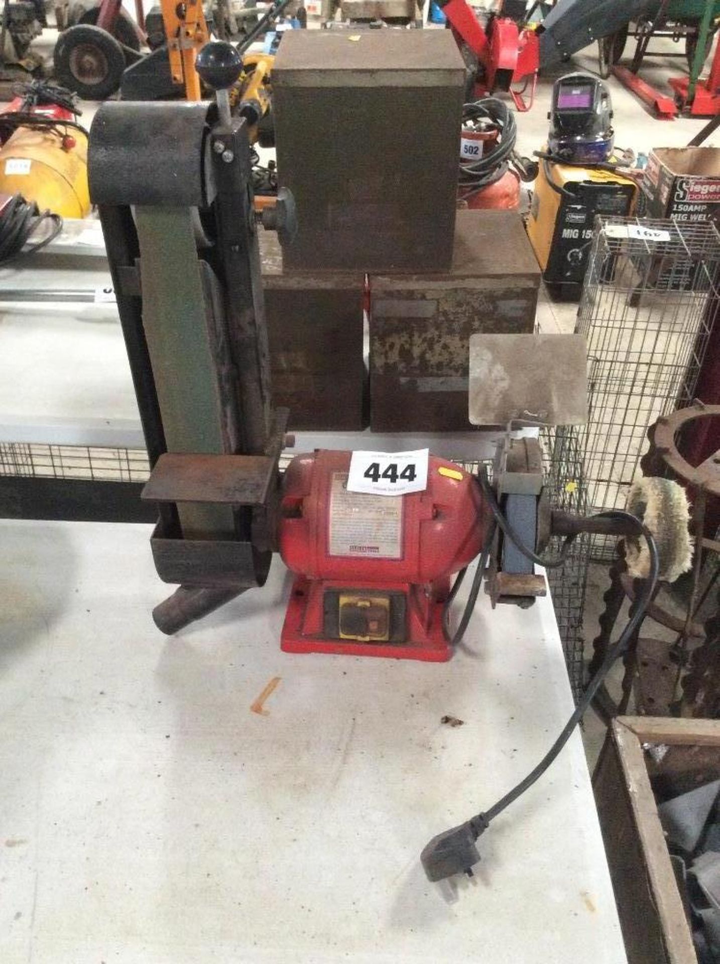 Sealey belt sander and grinder