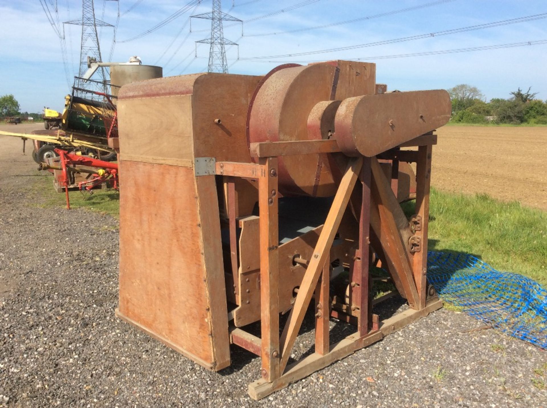 Turner No 4 Seed dresser. With Sieves for OSR, cereals and beans