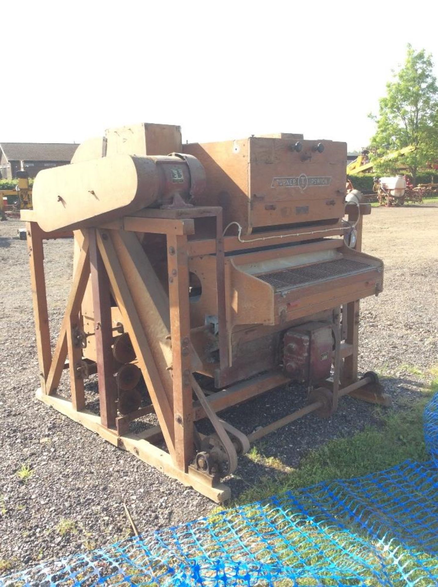 Turner No 4 Seed dresser. With Sieves for OSR, cereals and beans - Image 2 of 2