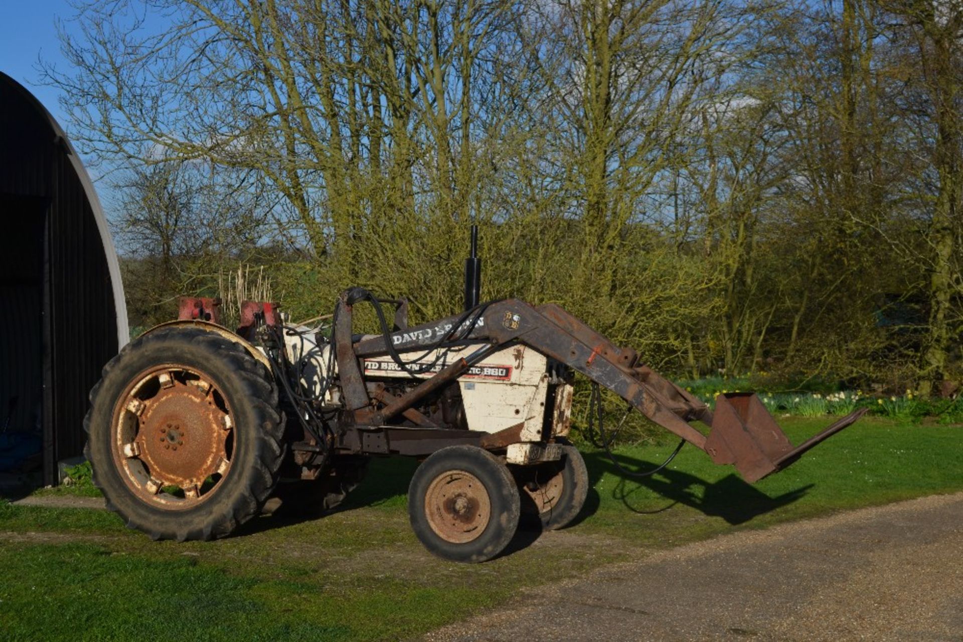 David Brown 880 Selectamatic 2WD tractor. Registration OBJ 189E (part log book). S/N 880A540274. - Image 2 of 3