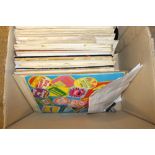 A box of records